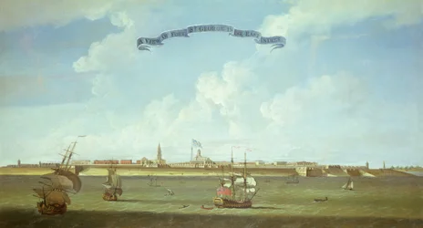 View of Fort St. George in the East Indies